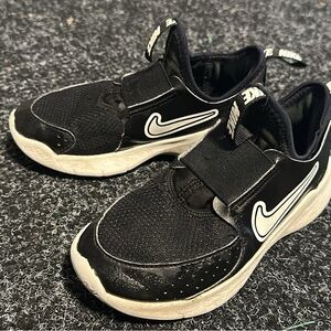 Nike Kids Black and White Slip-On Sneakers